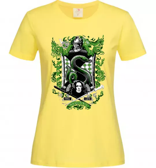 Женская футболка Snape Always Лимонный фото