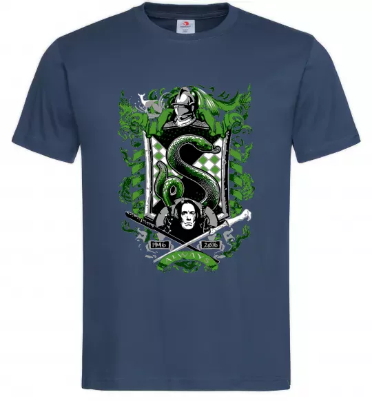 Мужская футболка Snape Always Темно-синий фото