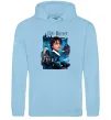 Чоловіча толстовка (худі) Гарі Поттер та філософський камінь Блакитний фото
