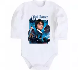 Детский боди Гарі Поттер та філософський камінь Белый фото