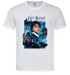 Чоловіча футболка Гарі Поттер та філософський камінь Білий фото