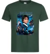 Чоловіча футболка Гарі Поттер та філософський камінь Темно-зелений фото