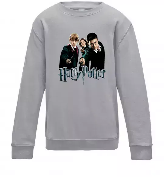 Дитячий світшот Гарі Герміона та Рон Сірий меланж фото