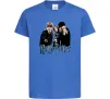 Детская футболка Гарі Герміона та Рон Ярко-синий фото