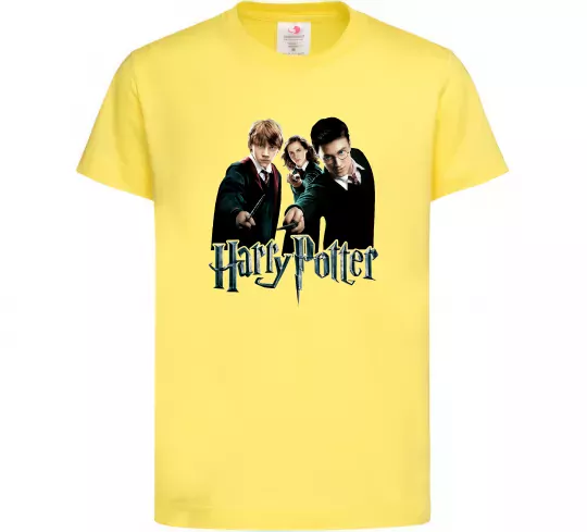 Детская футболка Гарі Герміона та Рон Лимонный фото