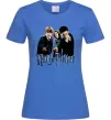 Женская футболка Гарі Герміона та Рон Ярко-синий фото