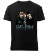 Мужская премиум футболка Гарі Герміона та Рон Черный фото