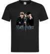 Мужская футболка Гарі Герміона та Рон Черный Мужская футболка Гарі Герміона та Рон Черный фото