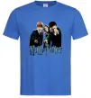 Мужская футболка Гарі Герміона та Рон Ярко-синий Мужская футболка Гарі Герміона та Рон Ярко-синий фото