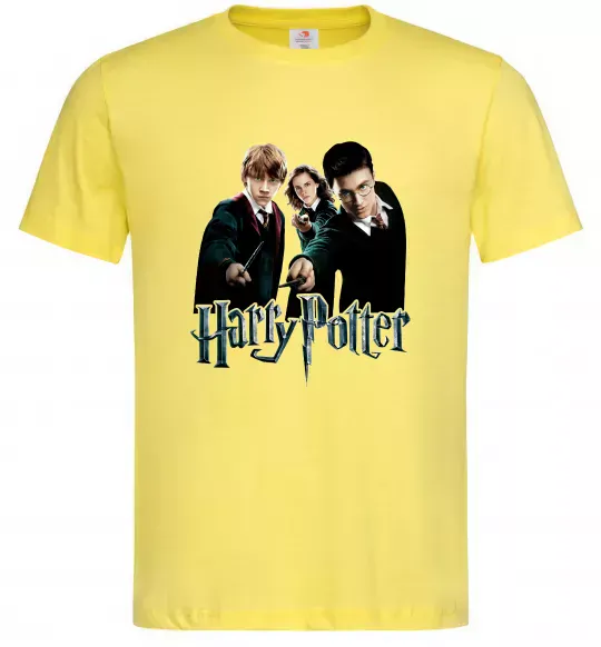Мужская футболка Гарі Герміона та Рон Лимонный фото