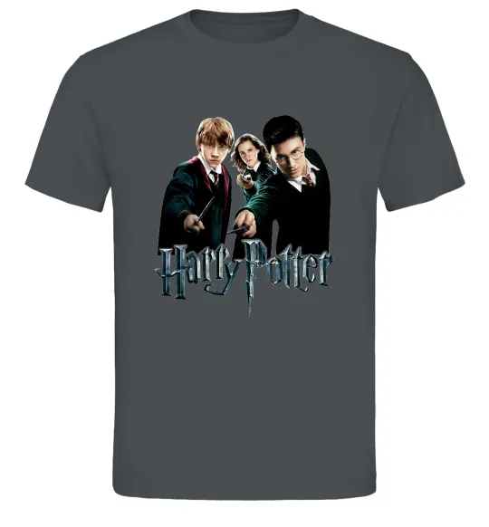 Мужская футболка Гарі Герміона та Рон Графит фото