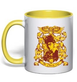 Чашка с цветной ручкой The chosen one Potter