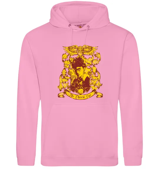 Женская толстовка (худи) The chosen one Potter Розовый фото
