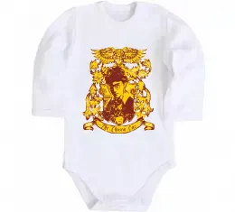 Детский боди The chosen one Potter Белый фото