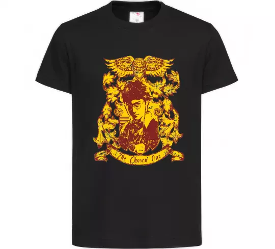 Дитяча футболка The chosen one Potter Чорний фото