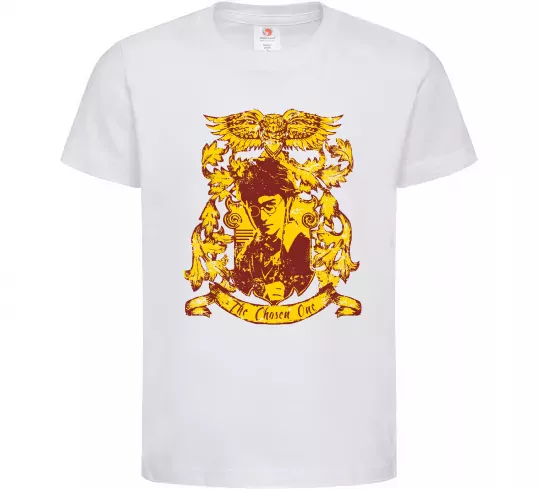 Дитяча футболка The chosen one Potter Білий фото