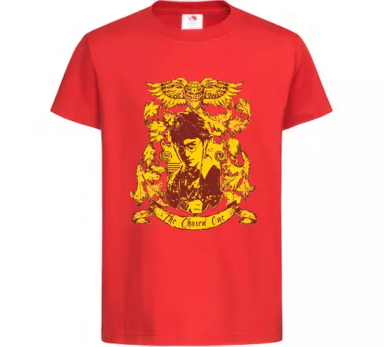 Дитяча футболка The chosen one Potter Червоний фото