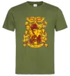 Мужская футболка The chosen one Potter Оливковый фото