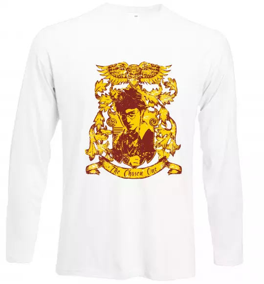 Лонгслив The chosen one Potter Белый фото