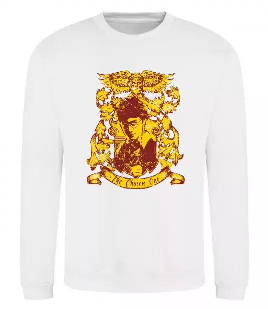 Свитшот The chosen one Potter Белый фото