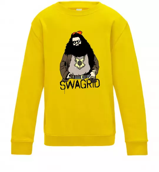 Детский Свитшот Swagrid Солнечно желтый фото