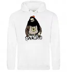 Женская толстовка (худи) Swagrid Белый фото