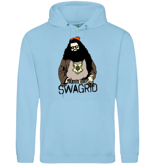 Женская толстовка (худи) Swagrid Голубой фото