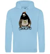 Женская толстовка (худи) Swagrid Голубой фото