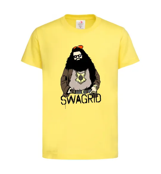 Дитяча футболка Swagrid Лимонний фото