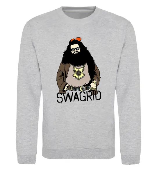 Світшот Swagrid Сірий меланж фото