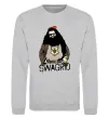 Світшот Swagrid Сірий меланж фото