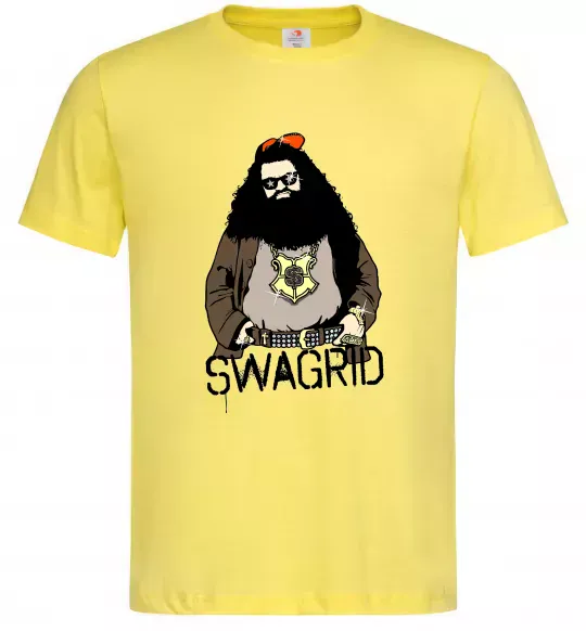 Мужская футболка Swagrid Лимонный фото