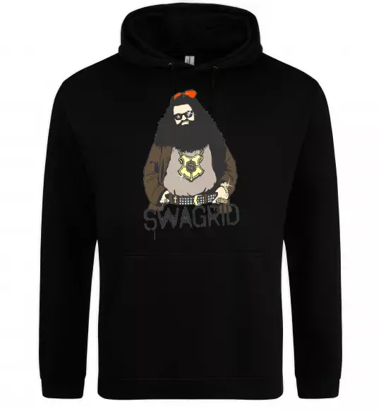 Жіноча толстовка (худі) Swagrid Чорний фото