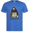 Мужская футболка Swagrid Ярко-синий фото