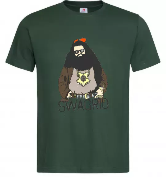 Мужская футболка Swagrid Темно-зеленый фото