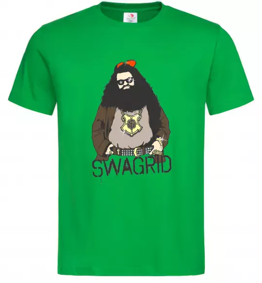 Мужская футболка Swagrid Зеленый фото