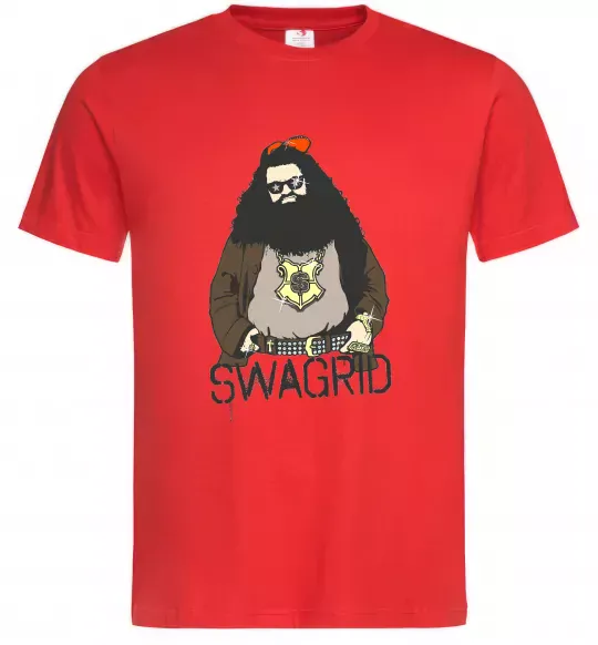 Мужская футболка Swagrid Красный фото