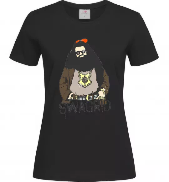 Женская футболка Swagrid Черный фото