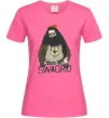 Женская футболка Swagrid Ярко-розовый фото