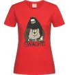 Женская футболка Swagrid Красный фото