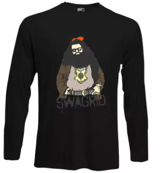 Лонгслів Swagrid Чорний фото