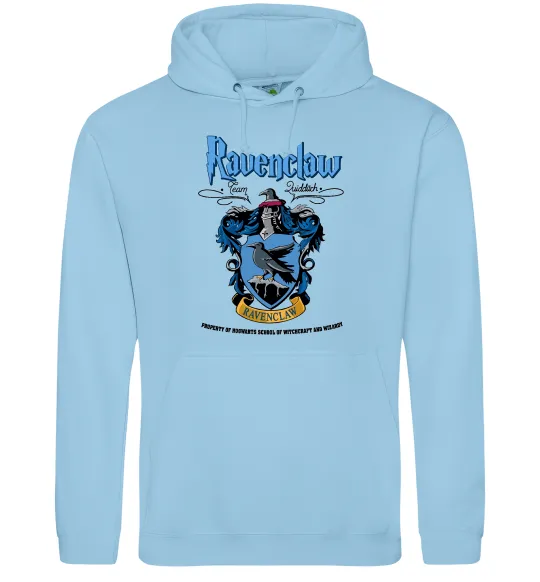 Женская толстовка (худи) Ravenclaw Голубой фото