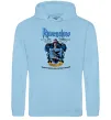 Женская толстовка (худи) Ravenclaw Голубой фото