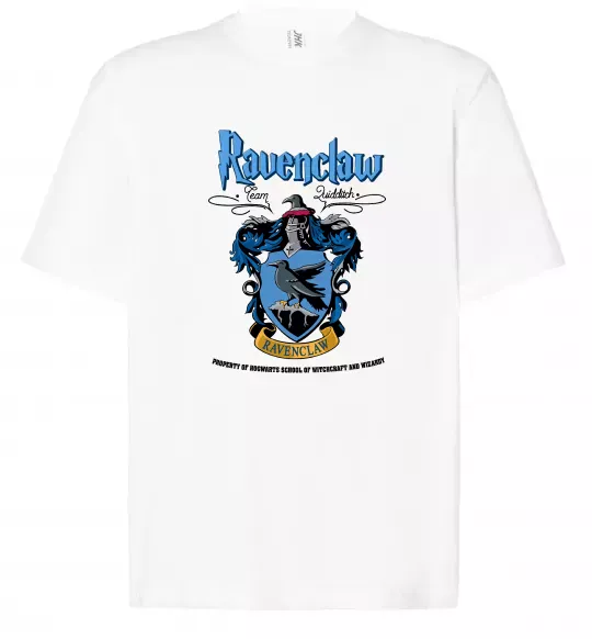 Футболка Оверсайз Ravenclaw Белый фото