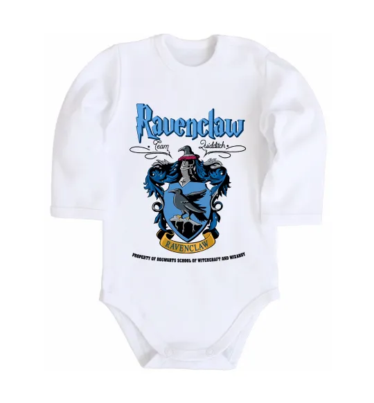 Детский боди Ravenclaw Белый фото