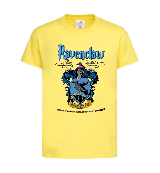 Дитяча футболка Ravenclaw Лимонний фото
