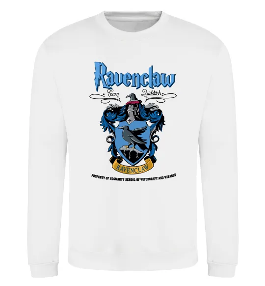 Свитшот Ravenclaw Белый фото