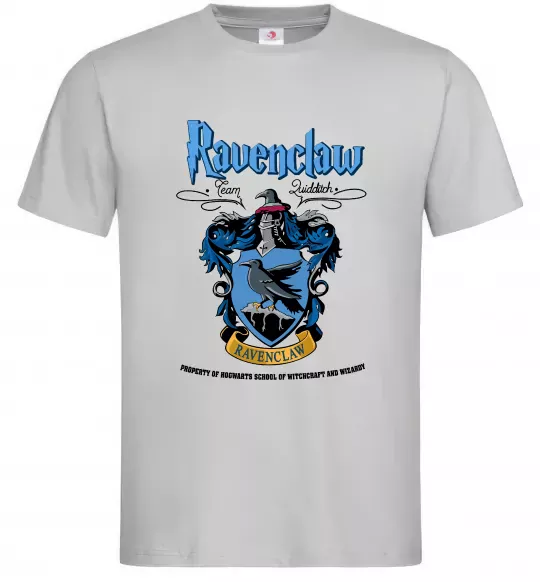 Мужская футболка Ravenclaw Серый фото