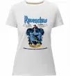 Женская премиум футболка Ravenclaw Белый фото