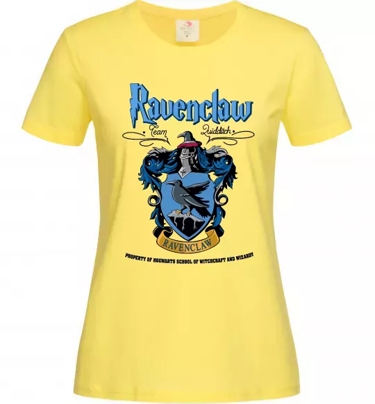 Женская футболка Ravenclaw Лимонный фото